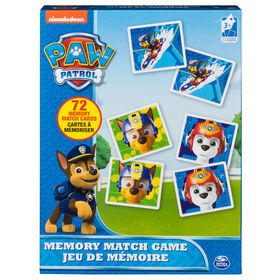 Nickelodeon - PAW Patrol - Jeu de m&eacute;moire