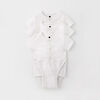 simple diaper shirt 3-pack, 12-18m - white