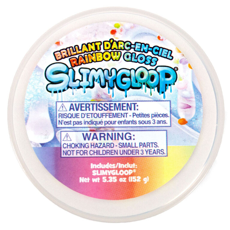 Slimygloop Slime Jars - Rainbow Gloss