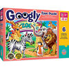 Googly Eye Right Fit - Zoo Animals 48 Piece Jigsaw Puzzle