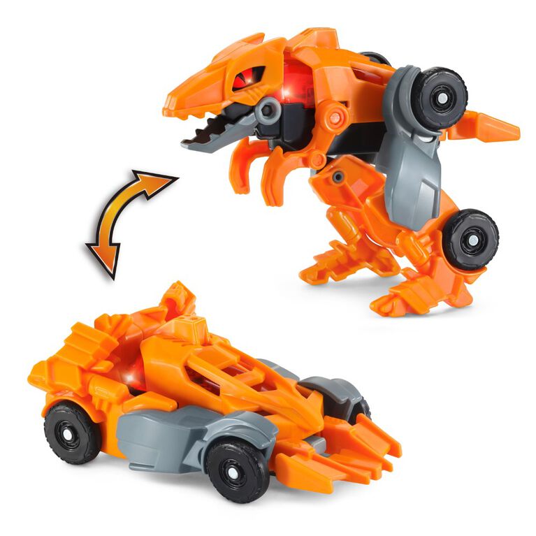 VTech Switch and Go Hatch and Roaaar Egg Velociraptor Racer - French Edition