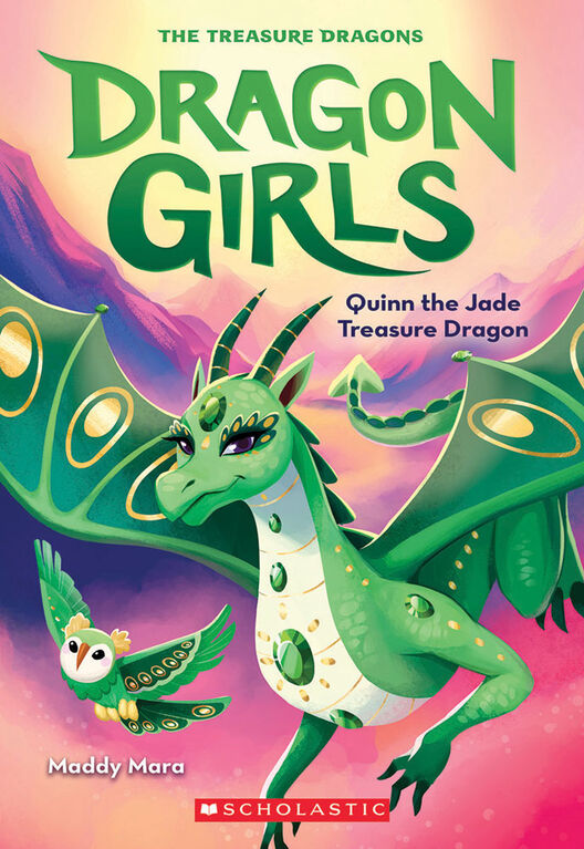 Scholastic - Dragon Girls #6: Quinn the Pearl Treasure Dragon - Édition anglaise