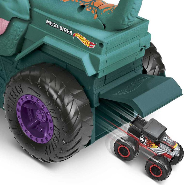 Hot Wheels Monster Trucks Car Chompin' Mega-Wrex Vehicle