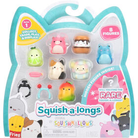 Squishmallows Squish-a-longs 8 Pack - styles may vary