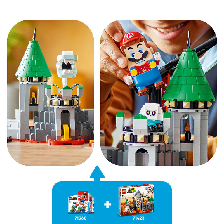 LEGO Super Mario Dry Bowser Castle Battle Expansion Set 71423 (1,321 Pieces)