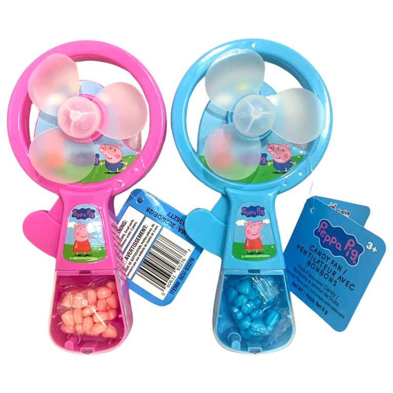 Peppa Pig With Candy And Fan