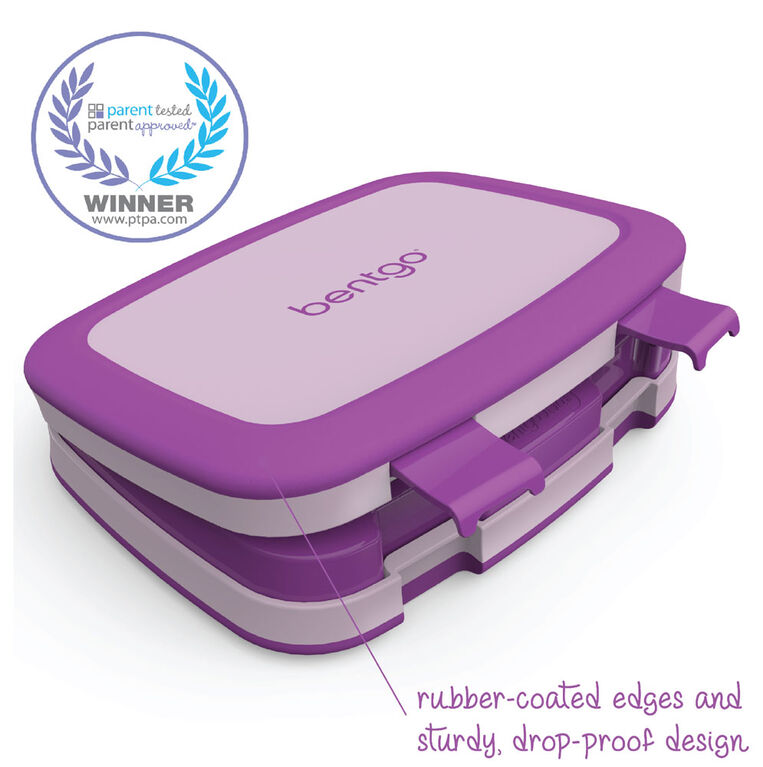 Bentgo Kids Lunch Bento Box - Purple