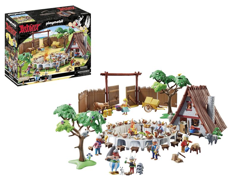Astérix : The village banquet