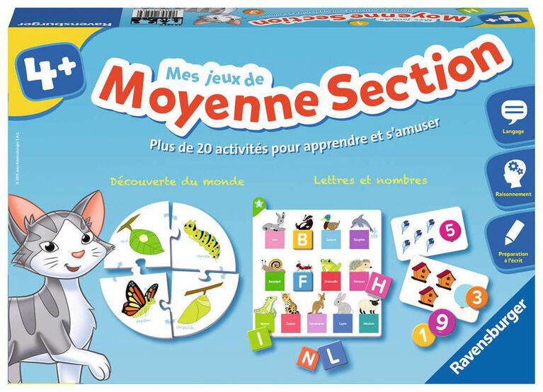 Ravensburger: Mes Jeux De Moyenne Section (Français Seulement)