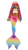 Barbie Dreamtopia Rainbow Magic Mermaid Doll with Rainbow Hair and Water-Activated Color Change Feature