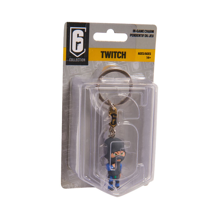 Ubisoft Six Collection Keychain - Twitch - R Exclusive