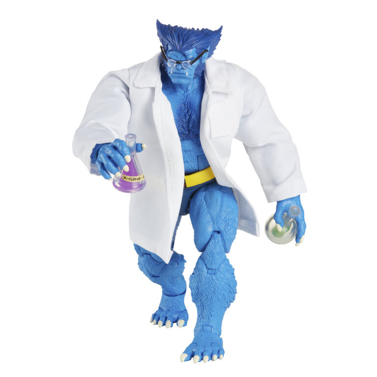 Marvel Legends Series X-Men Marvel's Beast 6-inch Action Figure Toy, 5 Accessories