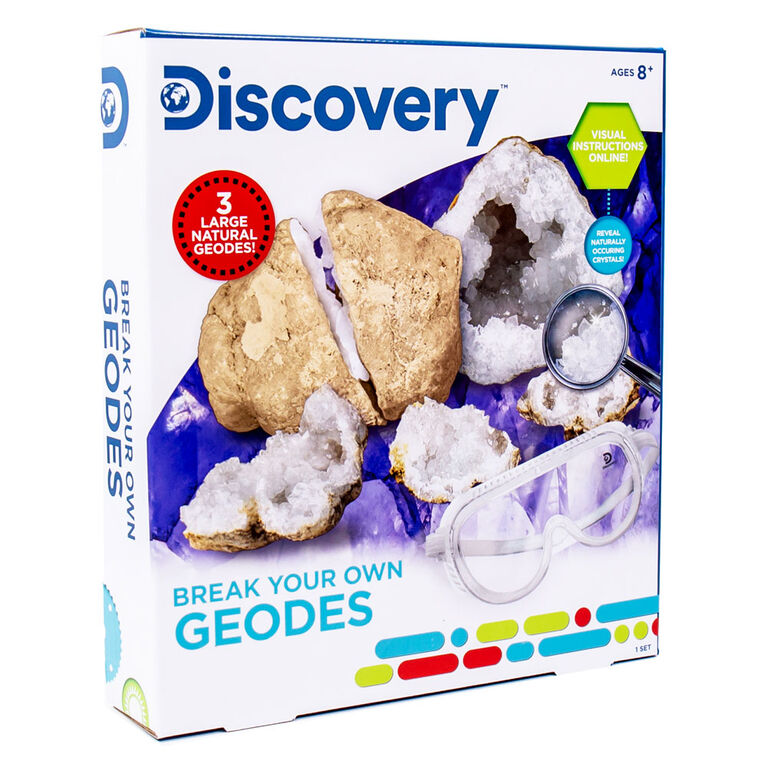 Discovery Casse tes propres géodes