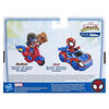 Marvel Spidey and His Amazing Friends Ms. Marvel Action Figure and Embiggen Bike Vehicle