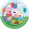 Peppa Pig Assiettes 7po, 8un