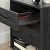 Fynn Nightstand with Drawers Gray Oak