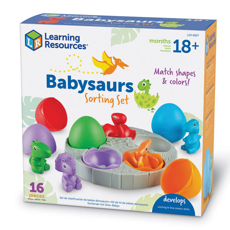 Learning Resources Babysaurs Sorting Set - Édition anglaise