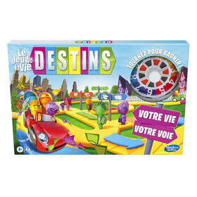 Destins Le jeu de la vie, jeu de plateau pour la famille, 2 &agrave; 4 joueurs(Francais)