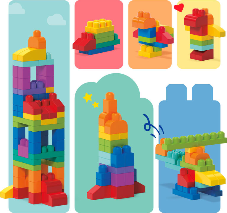 Mega Bloks First Builders Big Building Bag