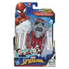 Marvel Spider-Man Web Shots Gear blaster jouet Multi-attaque, inclut 3 projectiles en forme de toile