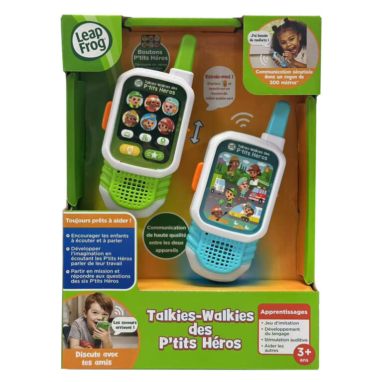 LeapFrog Talkies-Walkies des p'tits héros - Édition française