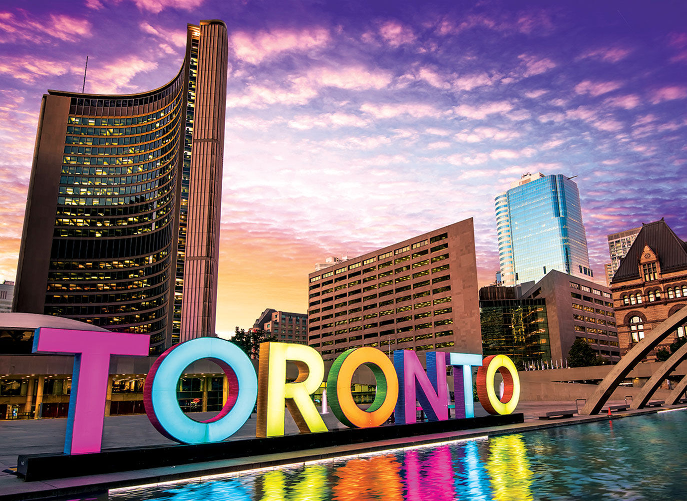 Eurographics HDR Destination Toronto Photo 1000 Piece Puzzles