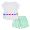 Ensemble T-shirt et Shorts Nike- Vert - Taille 3T