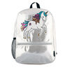 Fashion Angels - Silver Shimmer Sequin Unicorn Backpack