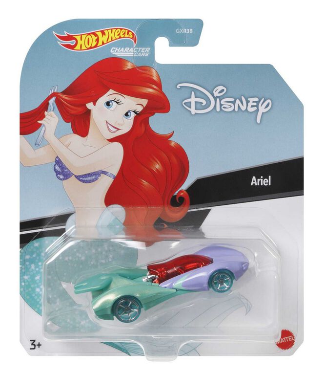 Hot Wheels Disney Character Cars Ariel