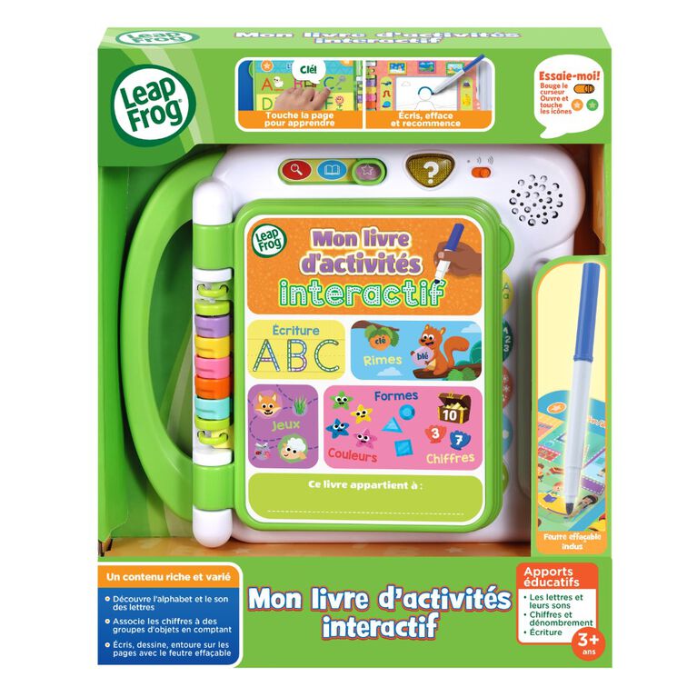 LeapFrog Mon livre d'activités interactif - Édition française