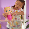 Baby Alive poupée Bébé beauté 32,5 cm à baigner, thème licorne, maquillage et ongles magiques, cheveux blonds, enfants