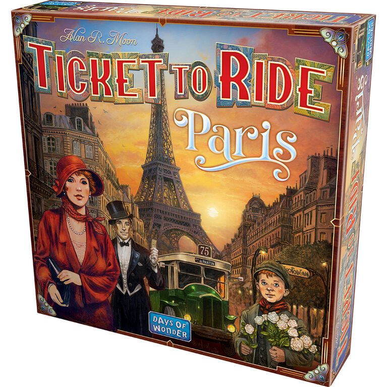 Days Of Wonder - Ticket To Ride - Express - Paris - English