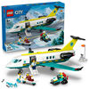 LEGO City Emergency Air Ambulance Airplane Building Toy for Kids, Boys & Girls Ages 6+ - 60465
