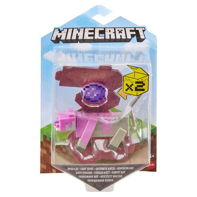 Minecraft - Constructions De Biome - Figurine - Chat Teint