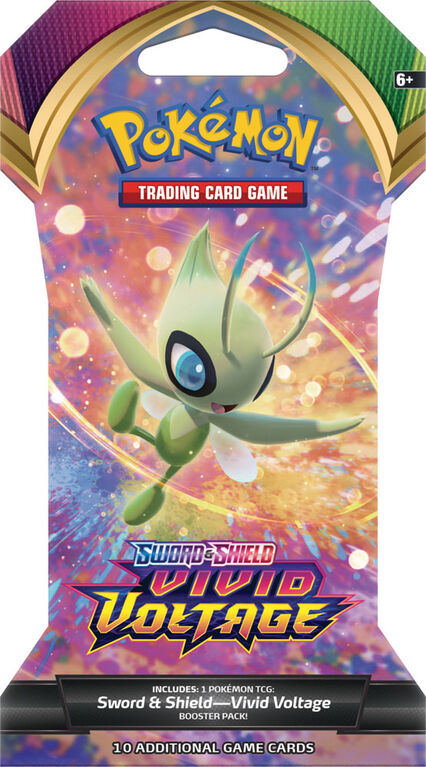 Booster et protège-cartes Pokémon - Épée et Bouclier, Voltage Éclatant - Édition anglaise