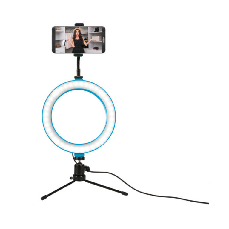 Brookstone 6" LED Ring Light - English Edition