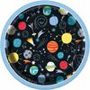 Outer Space  7"  Plates, 8 pieces