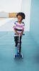 Trottinette Micro Mini Plus Led/Bleu - Notre exclusivité