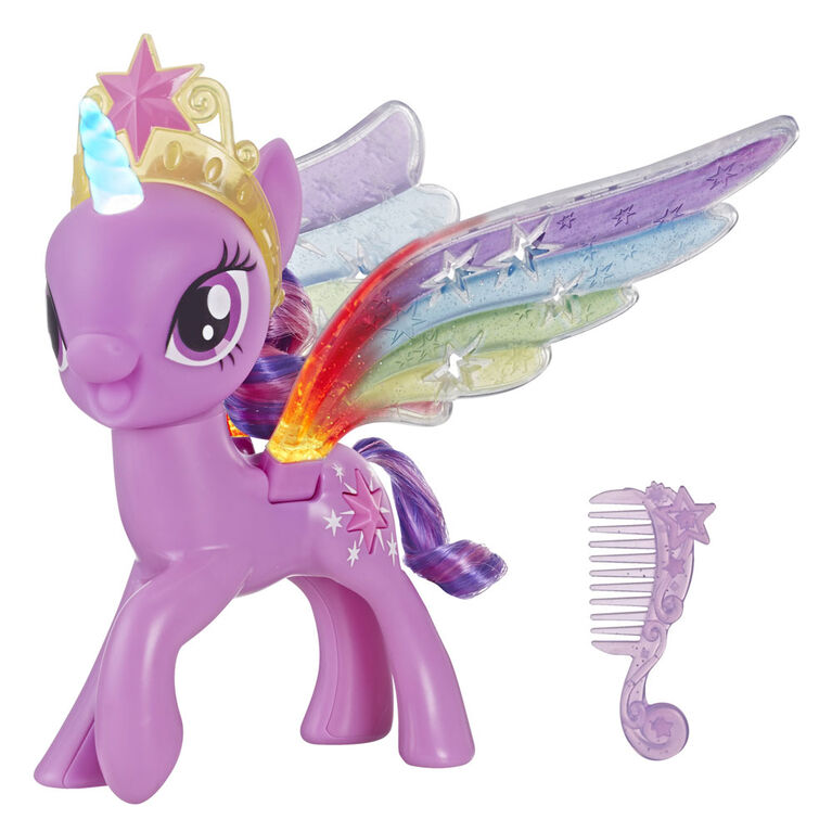 My Little Pony Figurine Twilight Sparkle Aux Ailes Irisees Notre Exclusivite Toys R Us Canada