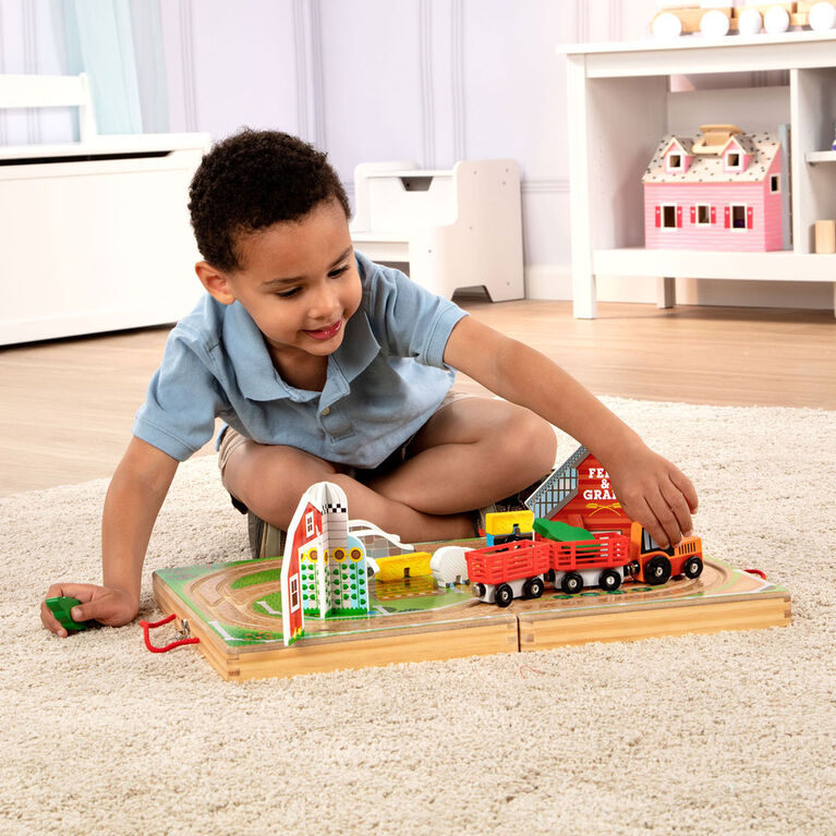 Melissa & Doug Take Along Tabletop Vehicle Set