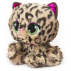 GUND P.Lushes Designer Fashion Pets Sadie Spotson Leopard Premium Stuffed Animal, Black and Pink, 6"