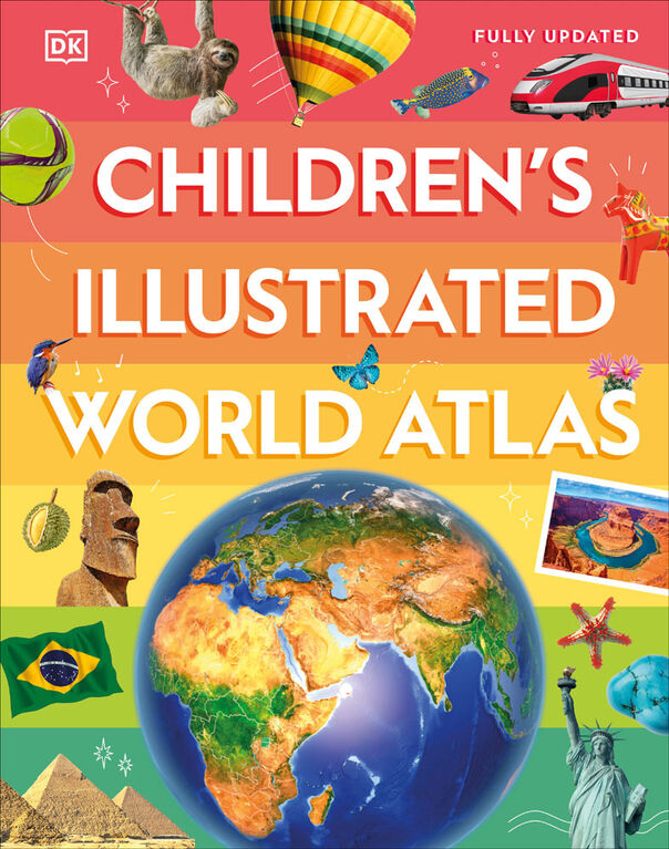 Children's Illustrated World Atlas - English Edition