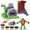 Play-Doh Les Tortues Ninja Four lance-pizza, coffret de pâte à modeler
