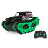 Monster Jam, Official Grave Digger Trax All-Terrain Remote Control Outdoor Vehicle,  1:15 Scale