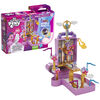 My Little Pony Mini World Magic Compact Creation Zephyr Heights Toy - Portable Playset with Princess Pipp Petals Pony