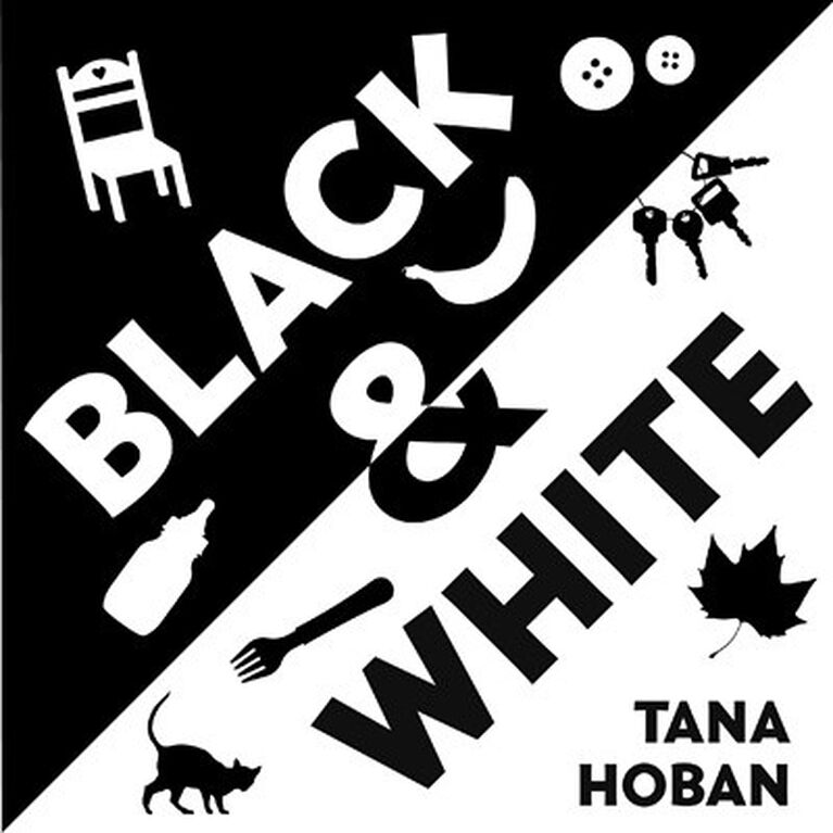 Black And White Board Book - English Edition