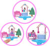 Barbie Mini Barbie Land Doll House Playsets with 1.5-Inch Doll, Furniture & Accessories (Styles May Vary)