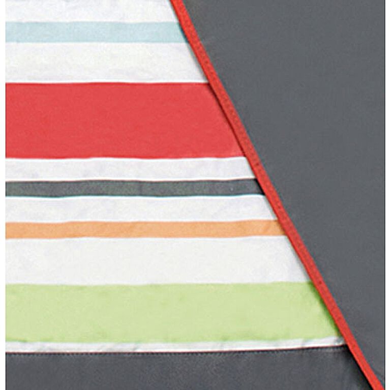 JJ Cole Essentials Blanket - Gray Red