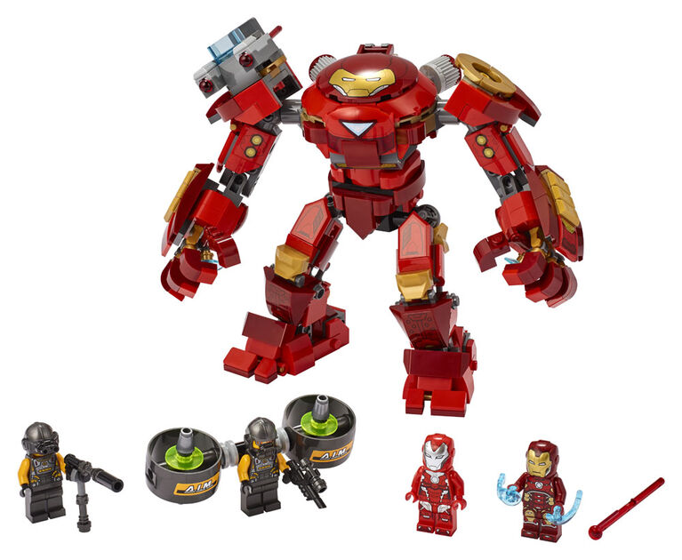 LEGO Super Heroes Iron Man Hulkbuster contre un agent de l 76164 (456 pièces)