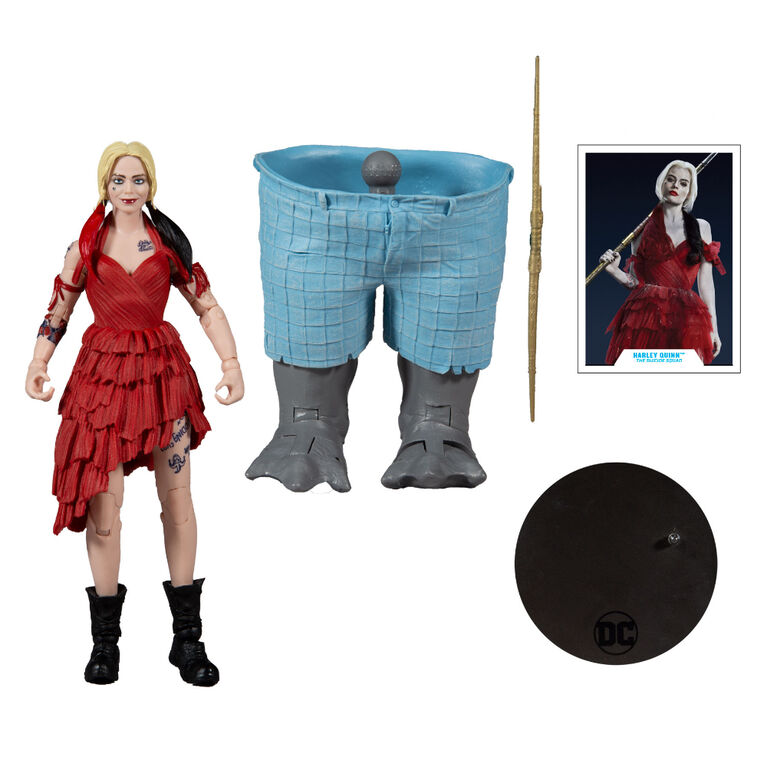 DC Universe - The Suicide Squad Movie: Harley Quinn (Build A King Shark)